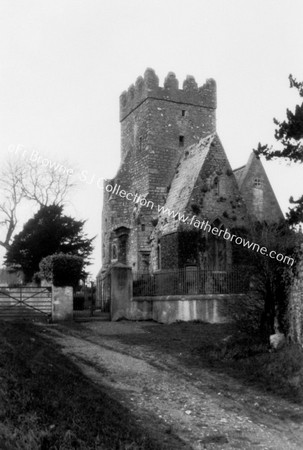 ST. DUNLOUGH'S EASTERN GABLE WITH TOWER